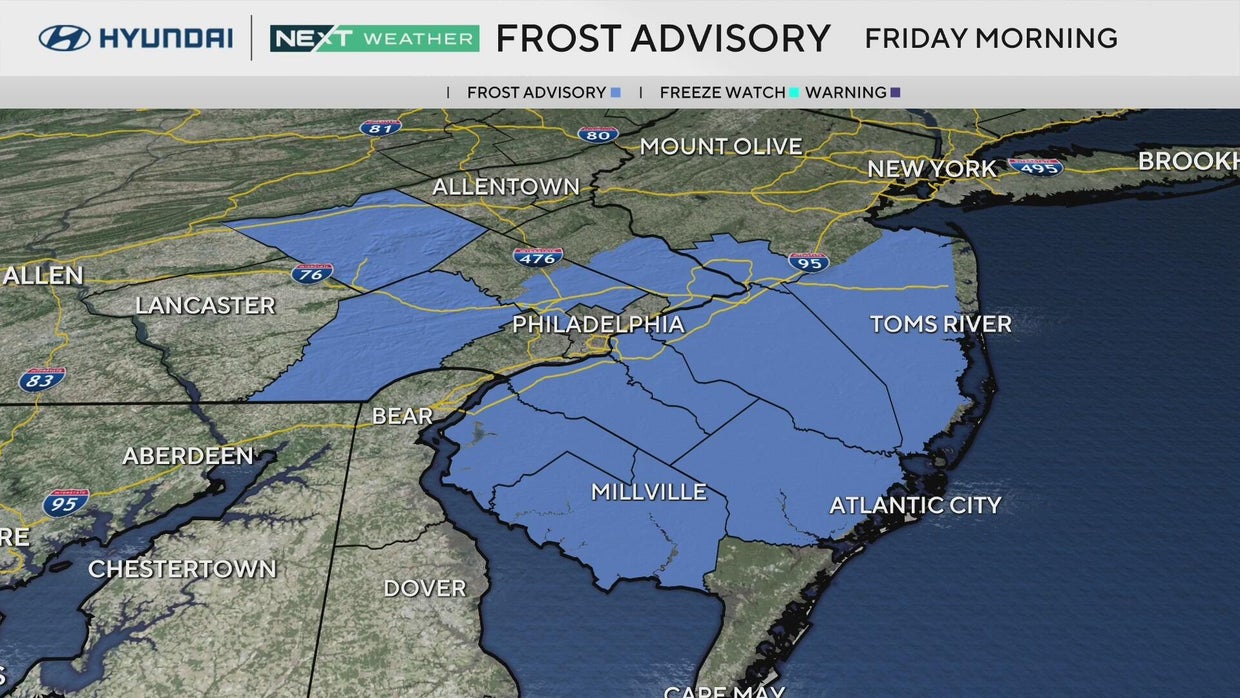Sunny, cool Thursday in Philadelphia region, colder weather on the way ...
