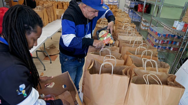 Trump's policies have slashed SNAP eligibility and cut food aid. Boston food pantries are feeling the effects. 