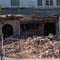 Where is debris from the White House East Wing demolition being taken?