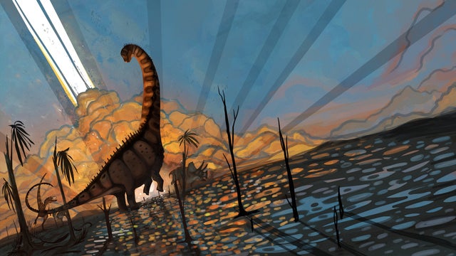 Dinosaur-Asteroid Strike 