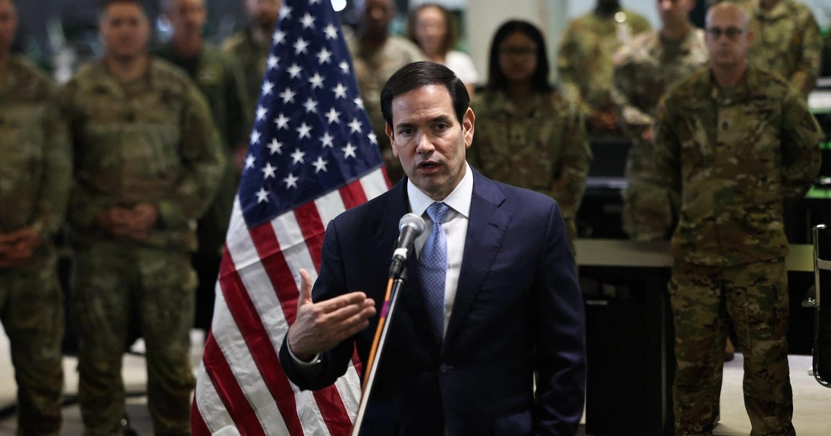 Rubio meets with U.S. military in Middle East as it monitors Israel-Hamas ceasefire