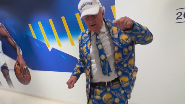 Warriors superfan Thomas Haw