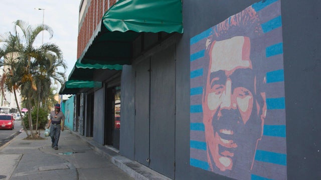 Nicolás Maduro mural