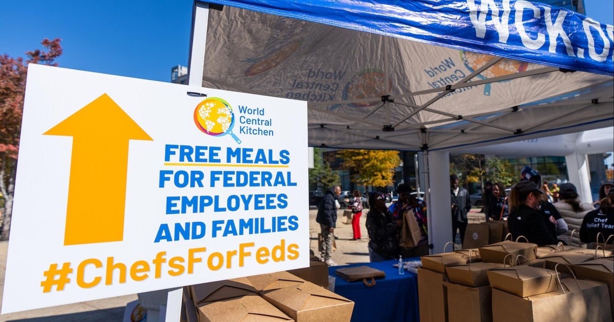 World Central Kitchen feeds furloughed federal workers and their families during shutdown
