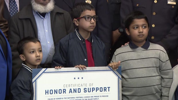Two of NYPD Det. Didarul Islam's sons with their cousin 