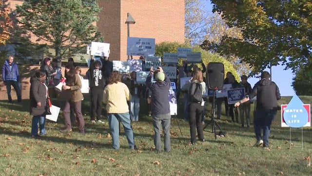 Protestors rally against data centers in Michigan