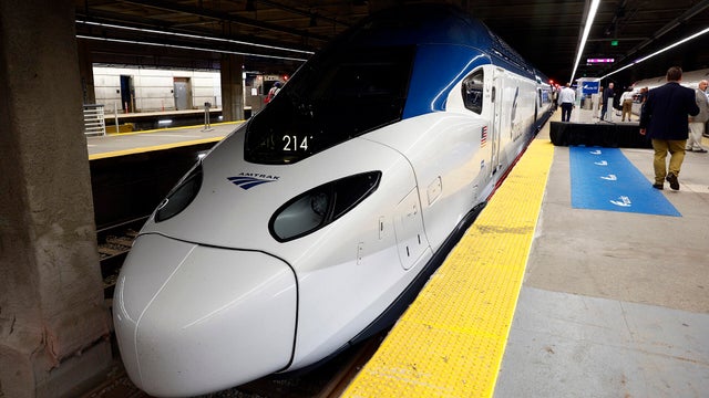 Inside new Acela train