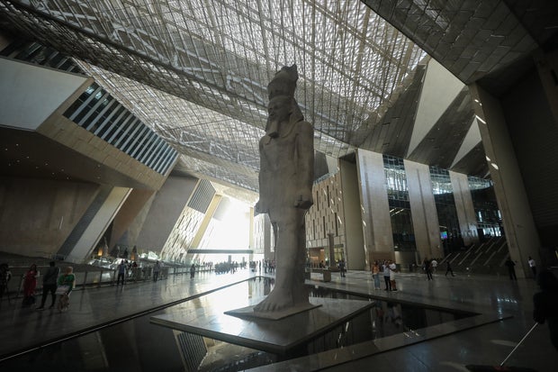 Great Egyptian Museum unveils tapestry of ancient history in Giza