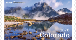 Special stamp honors Colorado's 150th anniversary