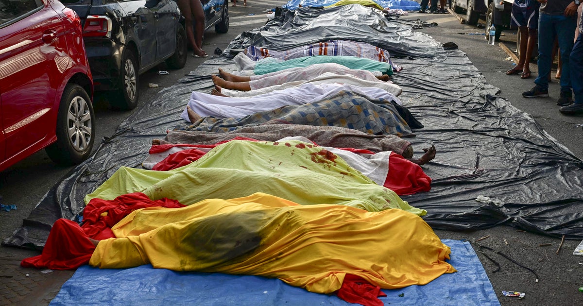 Mother claims son was decapitated during Rio raids that killed over 100