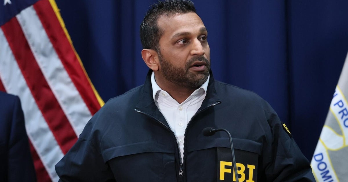 Patel says FBI stopped a potential "terror attack" in Michigan