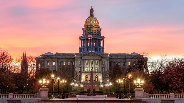 Capitol Building, Denver, Colorado, America