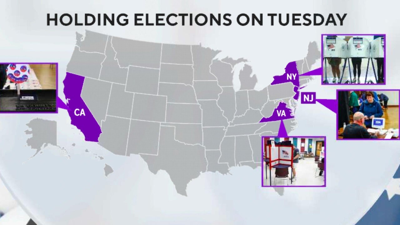 Breaking down the elections in New York, New Jersey, Virginia and California