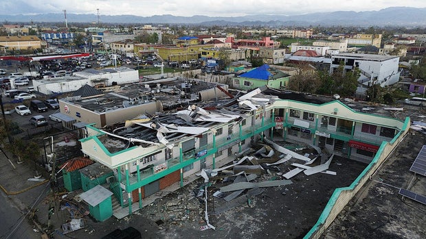 Jamaica Hurricane Melissa damage