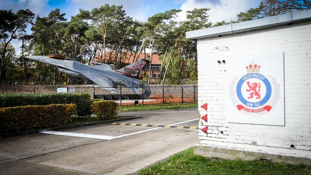 BELGIUM PEER KLEINE BROGEL MILITARY BASE ILLUSTRATION 