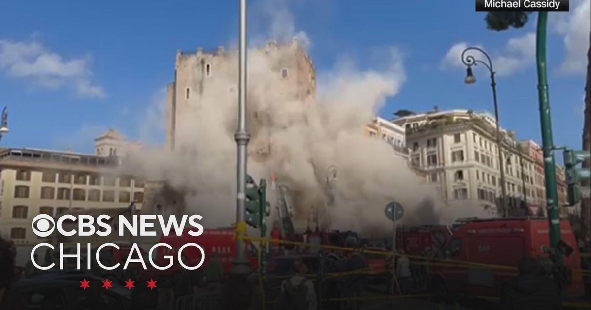 Rome's medieval Torre dei Conti tower partially collapses during ...