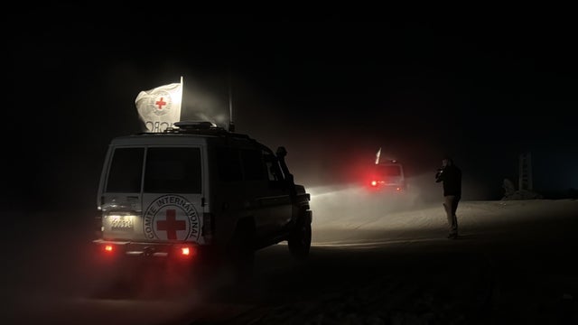 Izz al-Din al-Qassam Brigades hand over the bodies of three Israeli hostages to the Red Cross 
