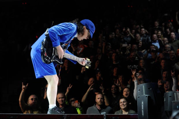 AC/DC Performs in Denver