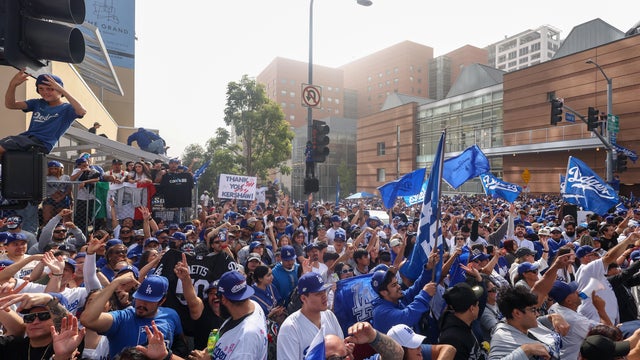 Los Angeles Dodgers World Series Championship parade 