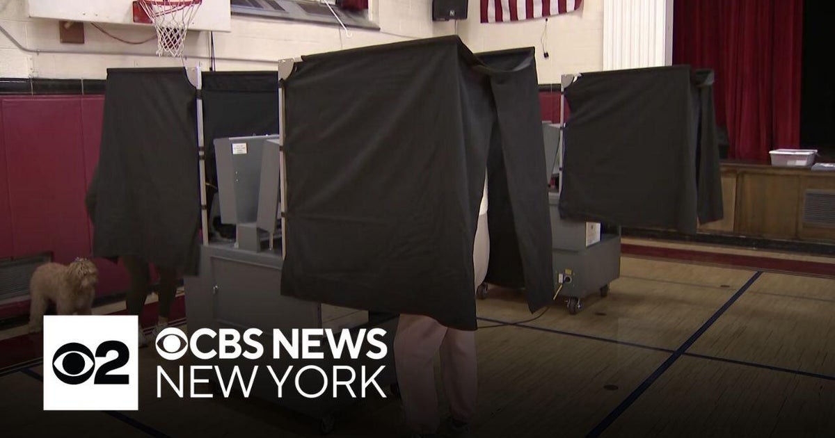 Threats target polling locations in New Jersey, NYC - CBS New York