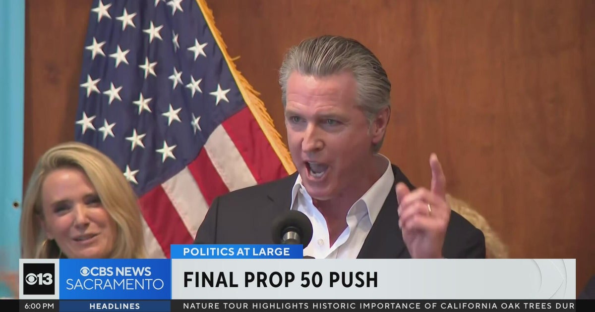 Newsom gives final push for support of Prop. 50 ahead of California ...