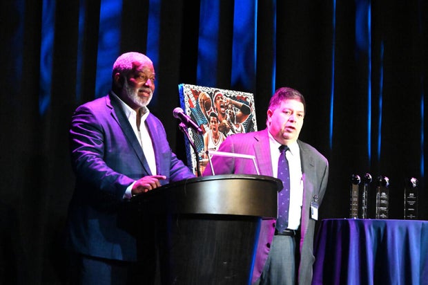 Allen Iverson Receives an Icon Award from WTC Philadelphia 