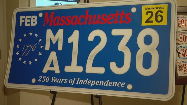 Massachusetts license plate 
