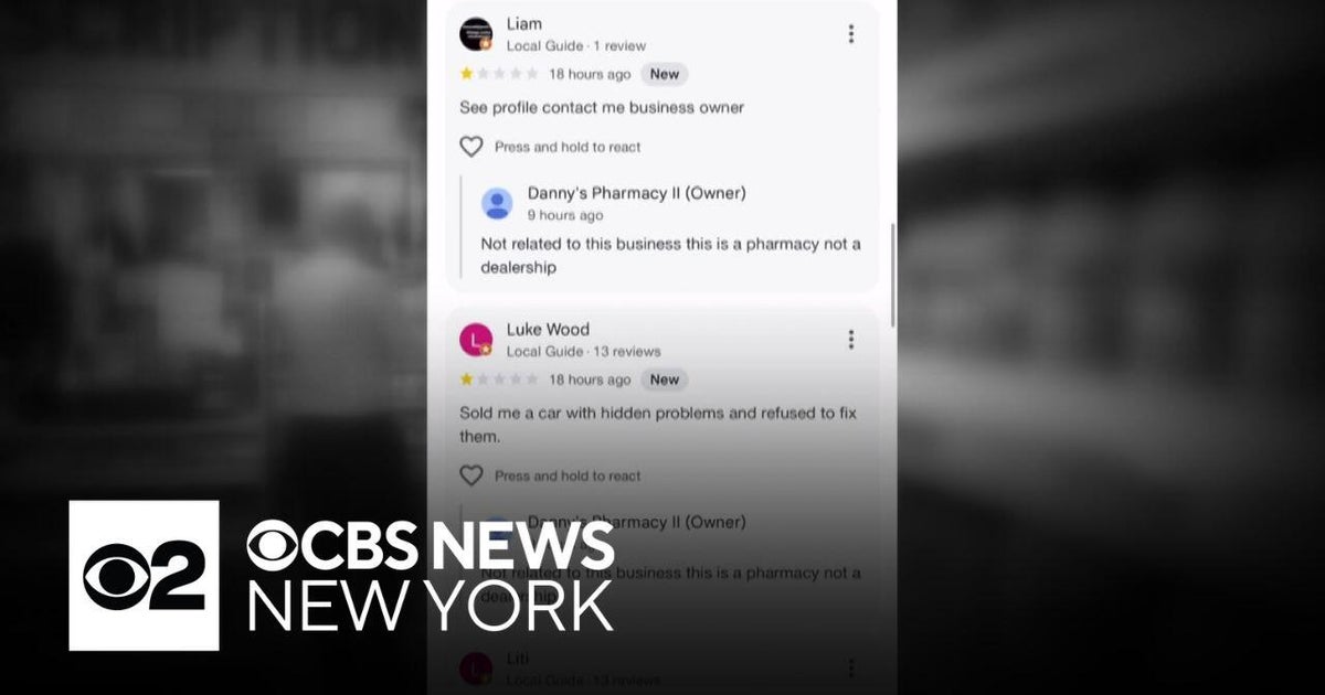 Some NYC business owners say they're being extorted by fake online reviewers