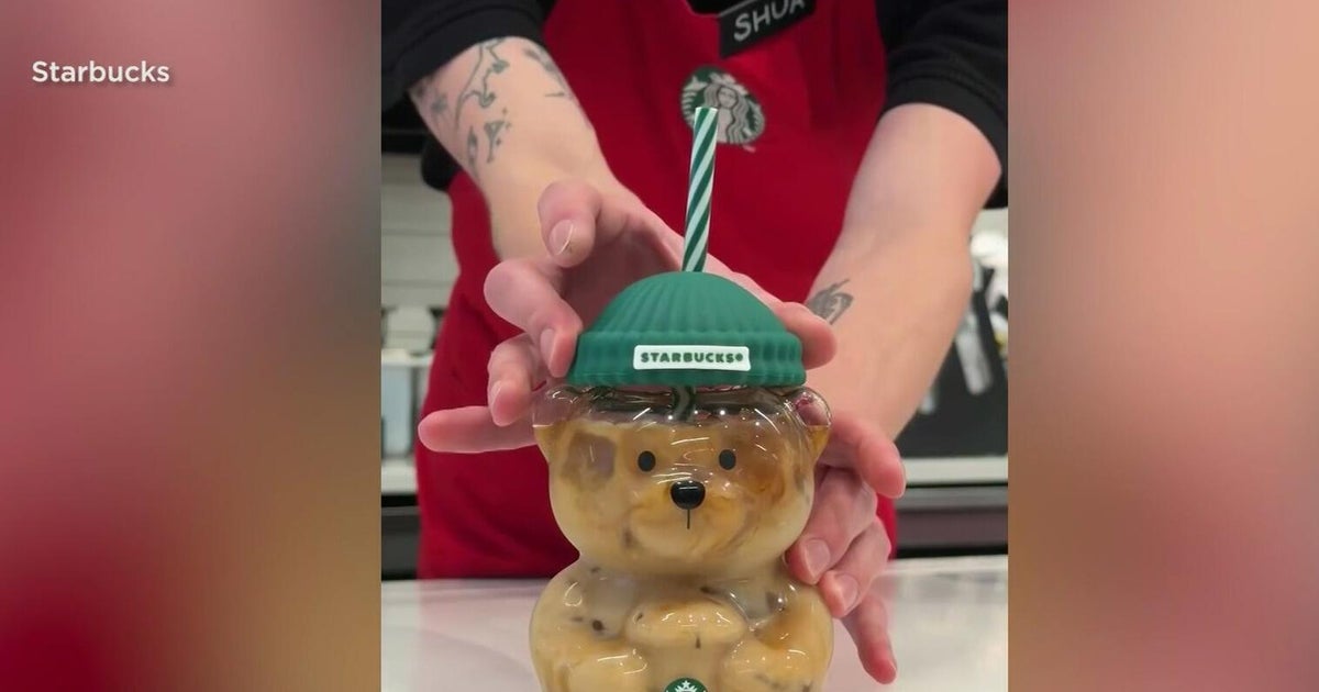 Starbucks’ new  glass bear tumbler sells out instantly as holiday menu debuts