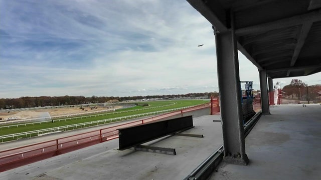 Belmont Park renovations 