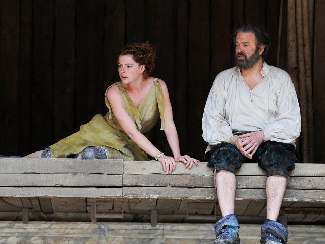 UK - William Shakespeare's The Tempest directed by Jeremy Herrin at Shakespeare's Globe Theatre in London.