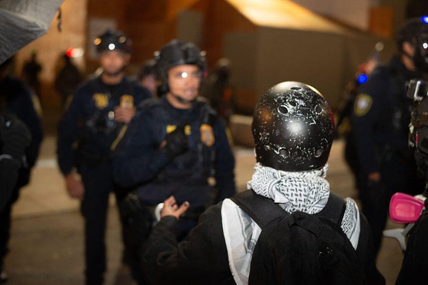 Ongoing protest at Portland ICE facility