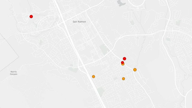 Earthquakes San Ramon 