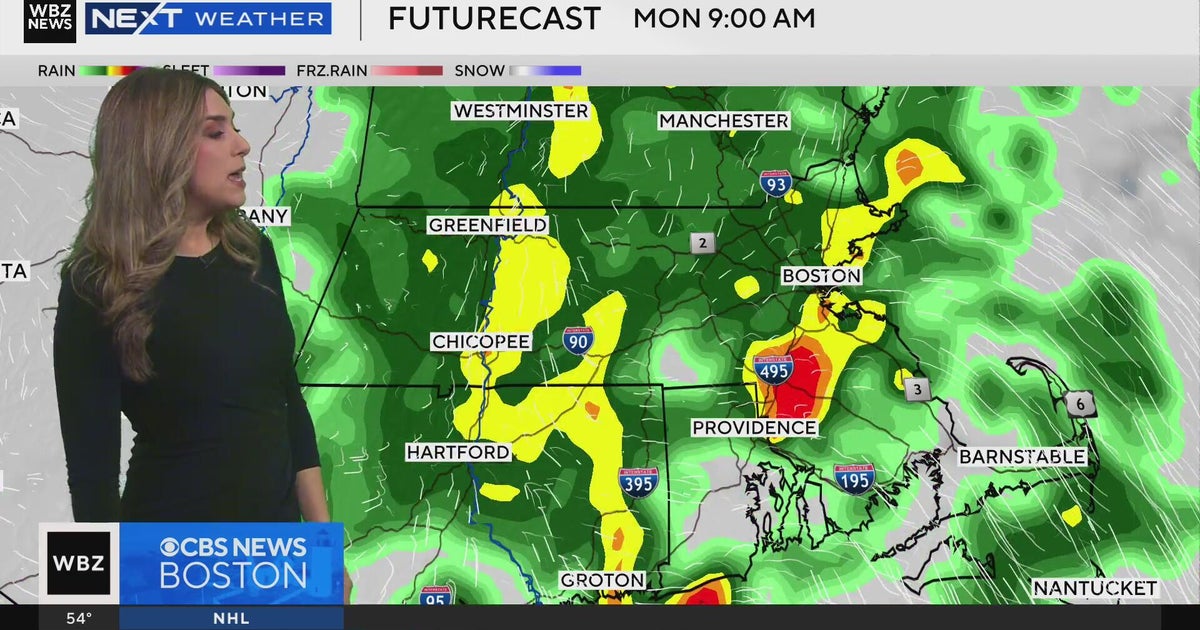 Next Weather: WBZ evening forecast for November 9, 2026 - CBS Boston