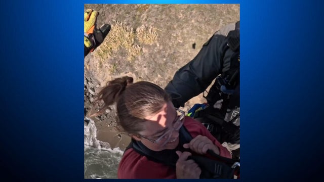 Sonoma County beach rescue 