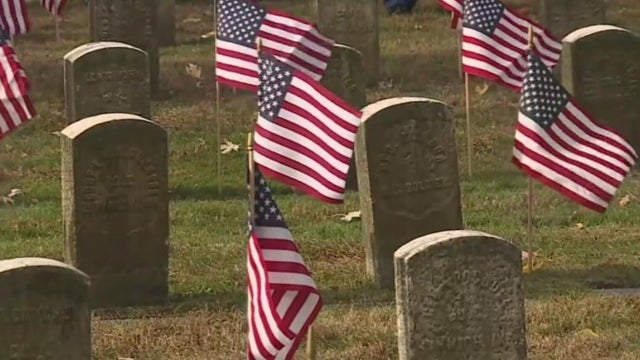 Detroit's Elmwood Cemetery honors veterans on Veterans Day 