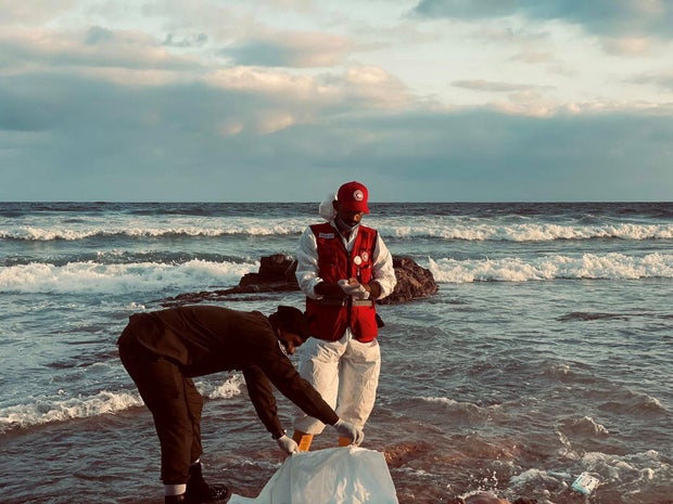 Migrant boat capsizes off the coast of Libya