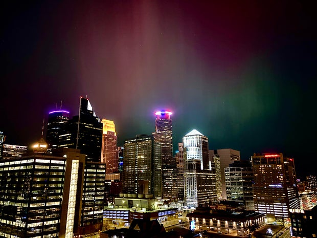 northern lights minnesota nov 11 2025