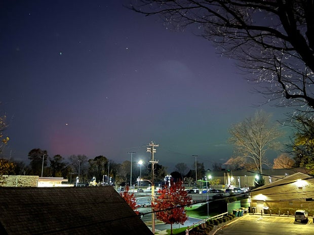 Northern lights seen in Havertown, Pa.