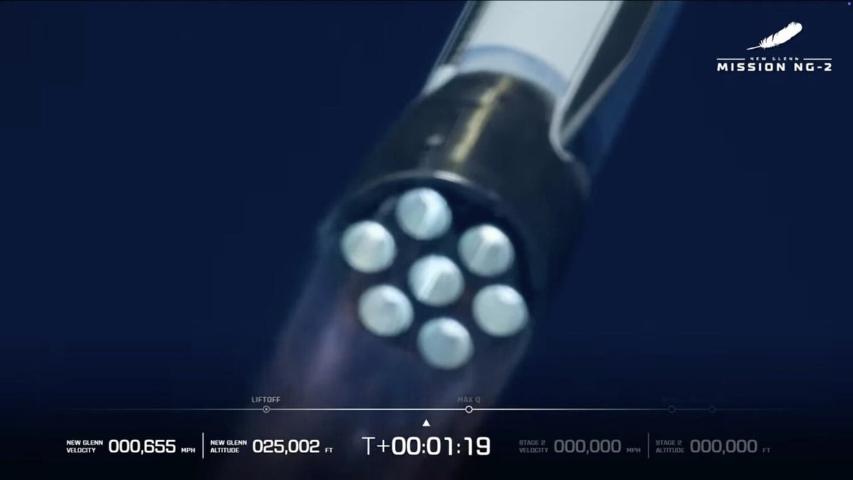 Blue Origin launches twin NASA Mars probes in second flight of New ...