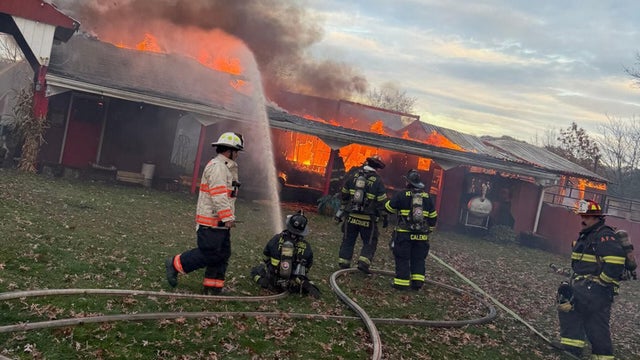 Attleboro barn fire 