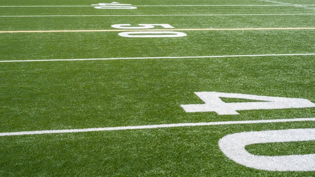 football field yard lines and numbers 