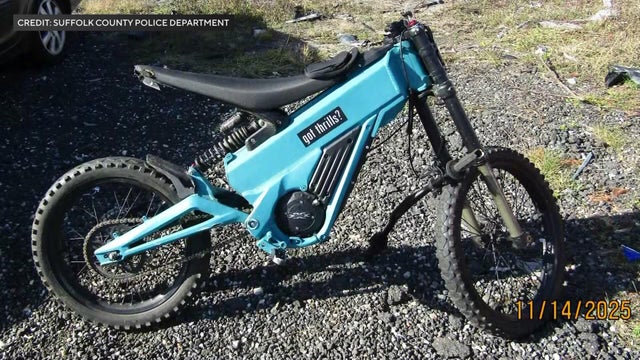 Blue e-bike