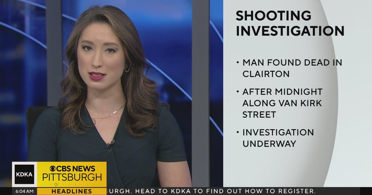 County police investigating deadly shooting in Clairton - CBS Pittsburgh