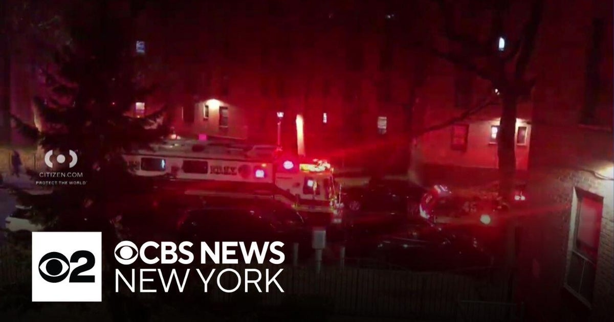 1 injured in fire at Long Island City NYCHA building