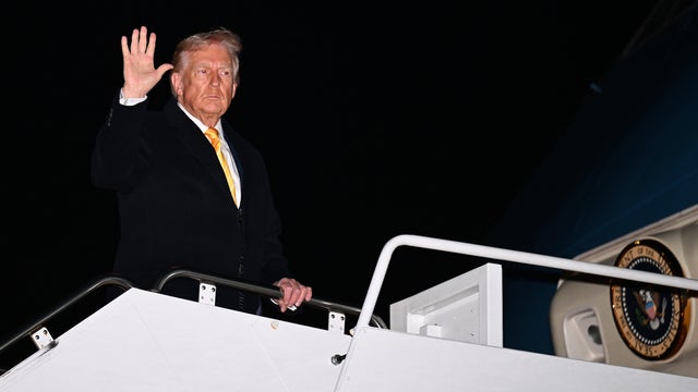 President Trump Departs Washington For Weekend In Palm Beach 