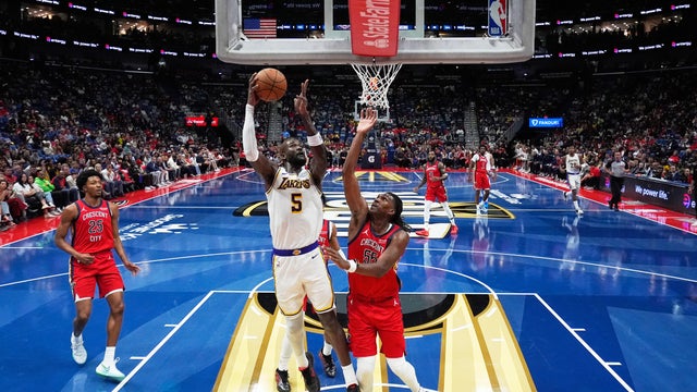 Lakers Pelicans Basketball 