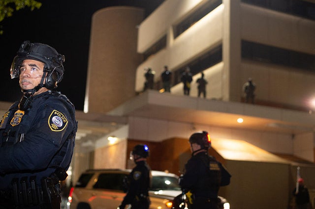 Ongoing protests at Portland ICE facility