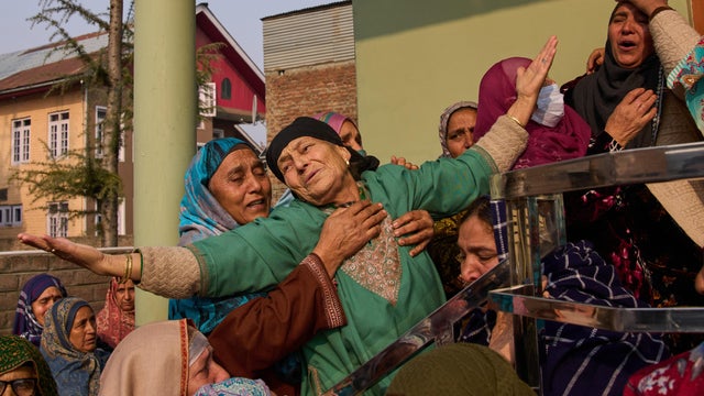 APTOPIX India Kashmir Blast 