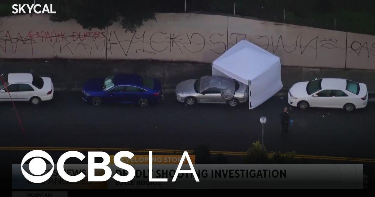 Police investigate Boyle Heights deadly shooting - CBS Los Angeles